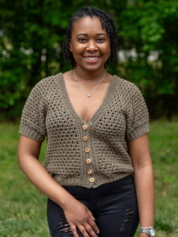 Crochet Kit - Anayah Crochet Blouse Boho Chic Blouse
