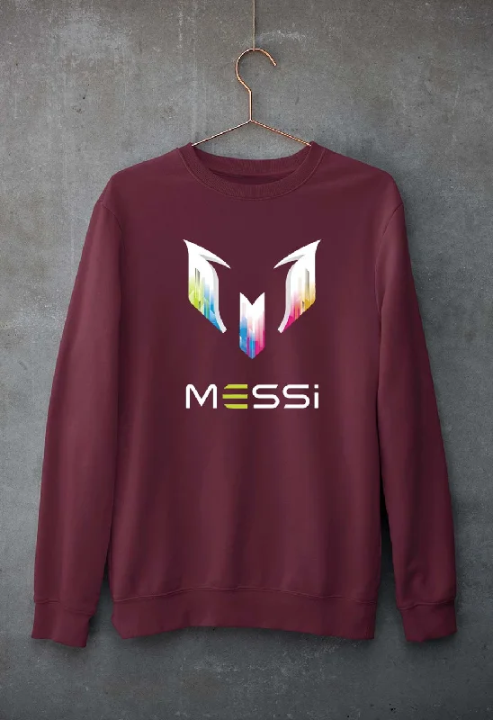 Messi Unisex Sweatshirt for Men/Women Hoodie with Typography Text Message