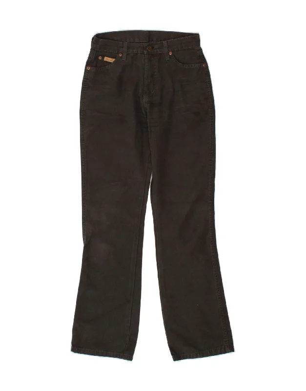 WRANGLER Womens Bootcut Jeans W28 L32 Grey Cotton Stylish Bootcut Denim Jeans
