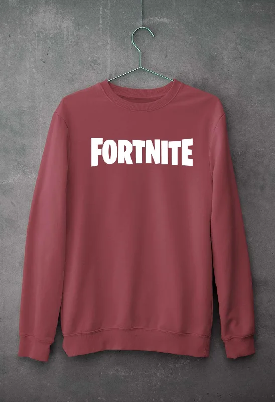 Fortnite Unisex Sweatshirt for Men/Women Hoodie with Bell Sleeves Flared Feminine