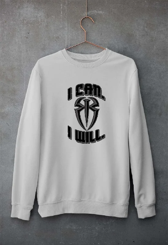 Roman Reigns WWE Unisex Sweatshirt for Men/Women Hoodie with Color Block Contrast Stylish Roman Reigns WWE Unisex Sweatshirt for Men/Women Hoodie with Color Block Contrast Stylish