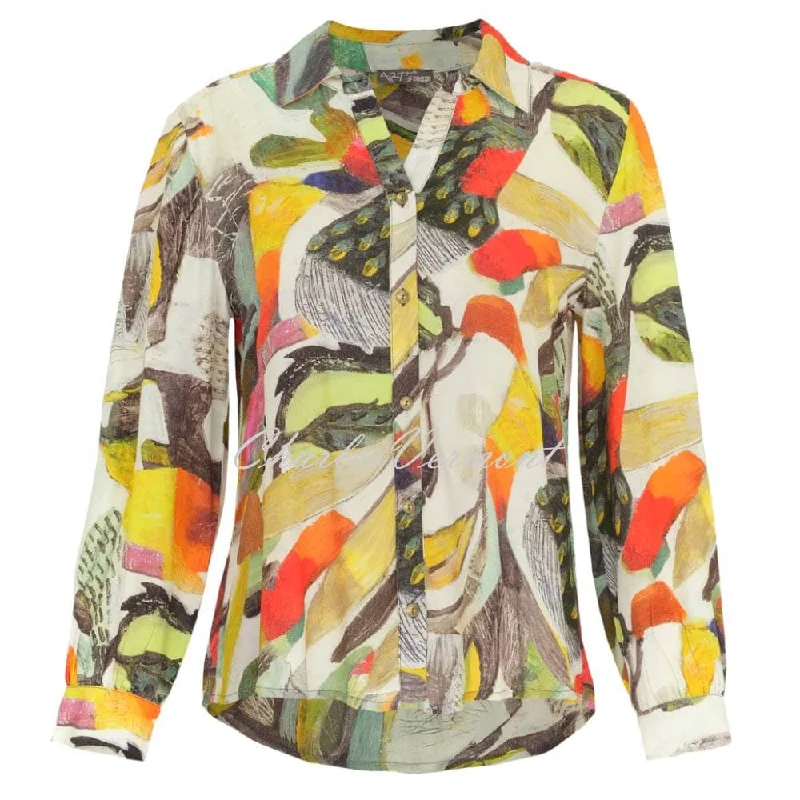 Dolcezza 'Botanica' Blouse - Style 24702 Modern Oversized Blouse