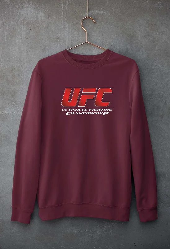 UFC Unisex Sweatshirt for Men/Women Hooded Sweatshirt Casual Wear Street Style