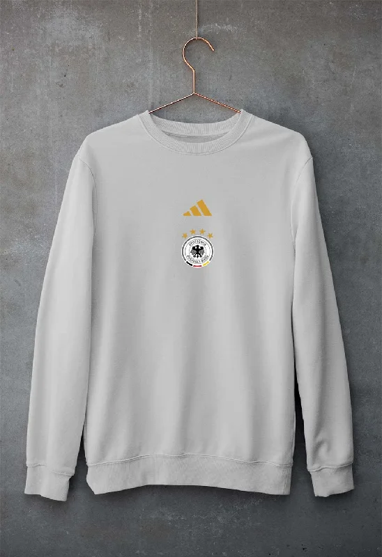 Germany Football Unisex Sweatshirt for Men/Women Hoodie with Hem Fringe Bohemian Relaxed
