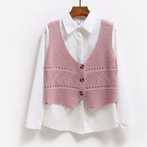 Pink Single Vest