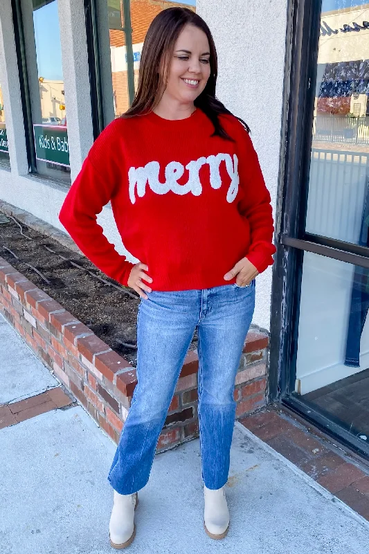 Merry Red Sweater Silk Blend Satin Velvet