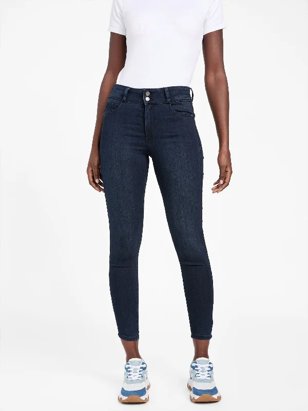 Eco Emilia High-Rise Skinny Jeans Comfortable Full-Length Denim Jeans