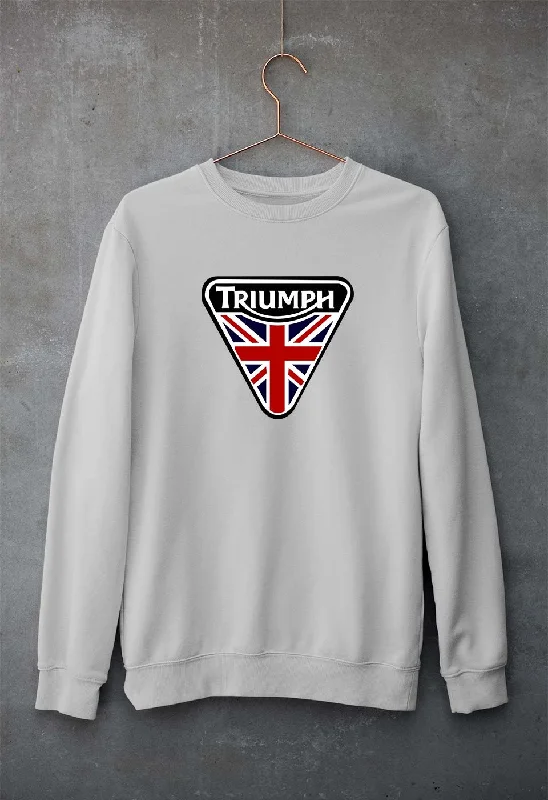 Triumph Unisex Sweatshirt for Men/Women Hooded Sweatshirt Casual Wear Street Style