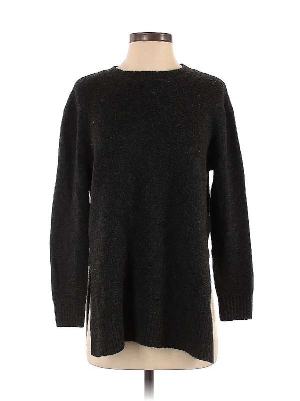 Pullover Sweater Collared Crew Neck Turtle Neck