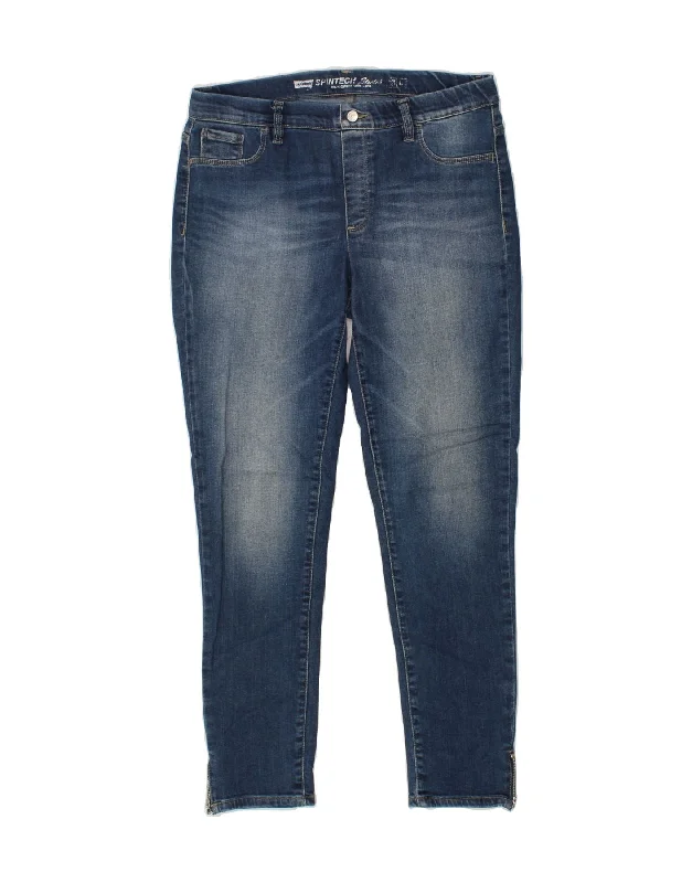CARRERA Womens VERONA Skinny Jeans Medium W30 L27 Blue Cotton Elegant Dark-Wash Bootcut Jeans CARRERA Womens VERONA Skinny Jeans Medium W30 L27 Blue Cotton Elegant Dark-Wash Bootcut Jeans