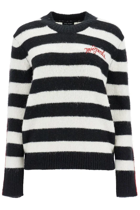 pullover the striped brushed logo sweater 2F4RTP061K07 BLACK/WHITE Fitted Slim Tailored pullover the striped brushed logo sweater 2F4RTP061K07 BLACK/WHITE Fitted Slim Tailored