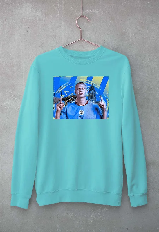 Erling Haaland Unisex Sweatshirt for Men/Women Hoodie with Sequins Glamorous Eye-catching Erling Haaland Unisex Sweatshirt for Men/Women Hoodie with Sequins Glamorous Eye-catching