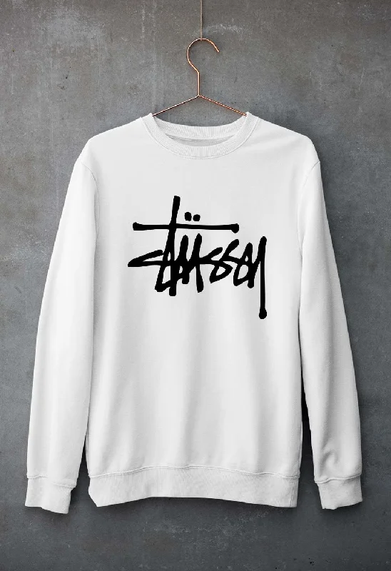 Stussy Unisex Sweatshirt for Men/Women Hoodie with Relaxed Fit Easy Casual