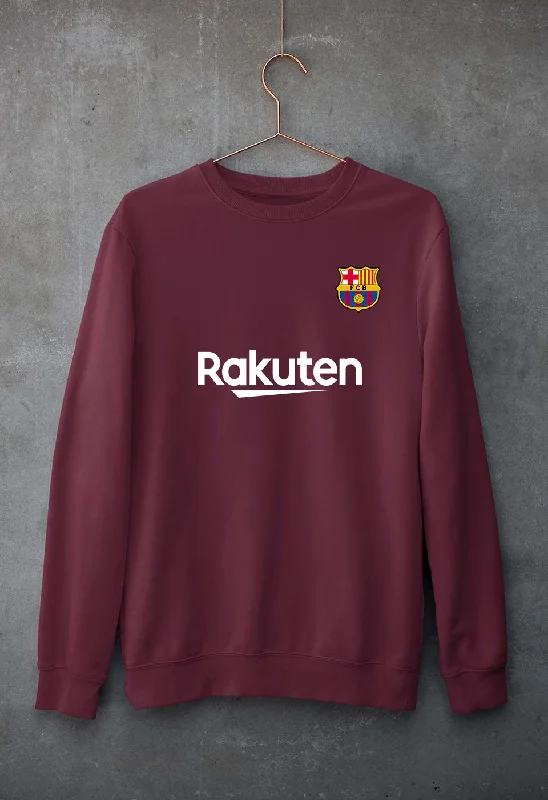 Barcelona Unisex Sweatshirt for Men/Women Hoodie with Reflective Safety Nightwear