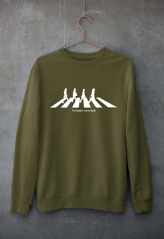 Beatles Unisex Sweatshirt for Men/Women Hoodie with Raw Hem Edgy Unfinished