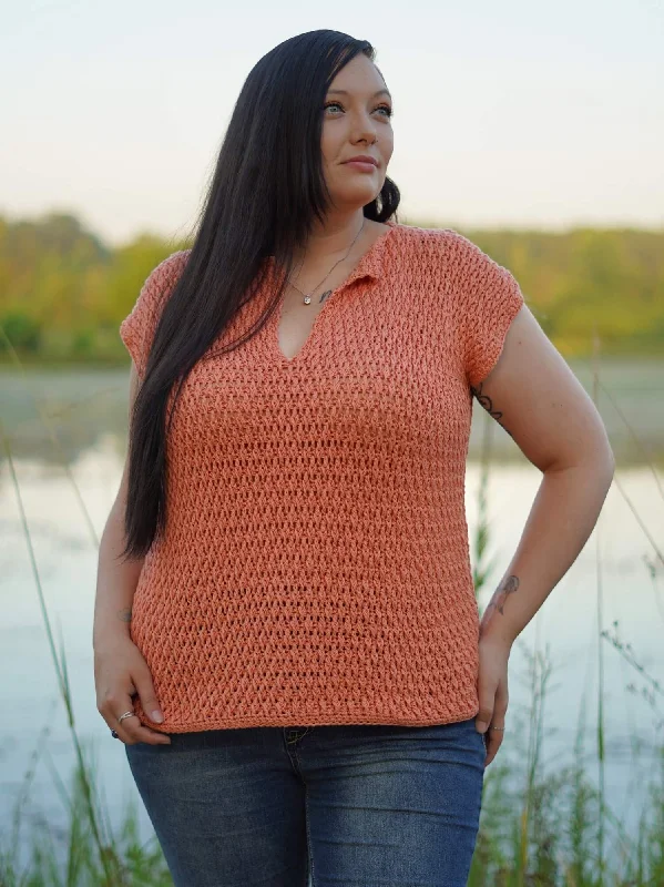 Crochet Kit - The Forever Blouse Sleeveless Chiffon Blouse