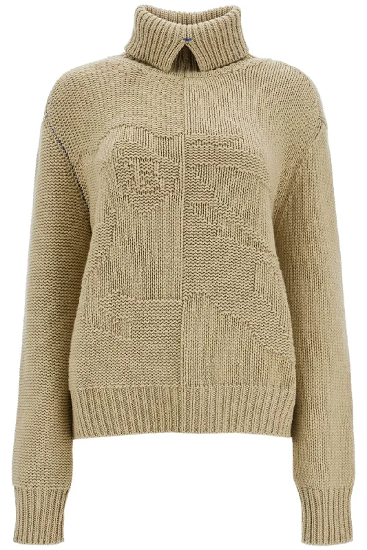 cashmere sweater with ekd design 8096338 HUNTER Toggled Drawstring Belted