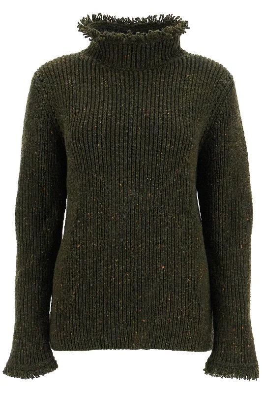 fringe sweater with t 8098792 GLEN Seamless Knitted Crochet