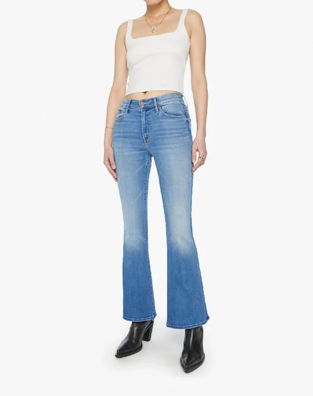 Weekender Jeans In Layover Fashionable Frayed Hem Denim