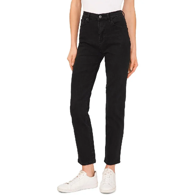 Womens Straight Leg High Rise Straight Leg Jeans Cozy Relaxed Fit Jeans