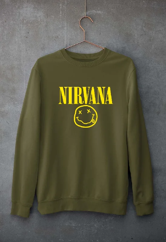 Nirvana Unisex Sweatshirt for Men/Women Hoodie with Hood Adjustable Protection