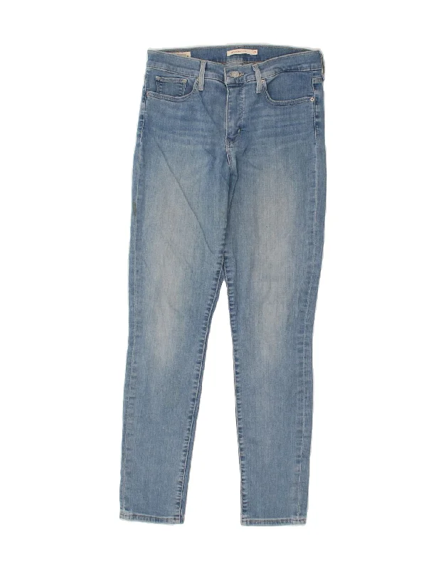 LEVI'S Womens 311 Shaping Skinny Jeans W29 L30  Blue Cotton Stylish High-Waist Skinny Denim