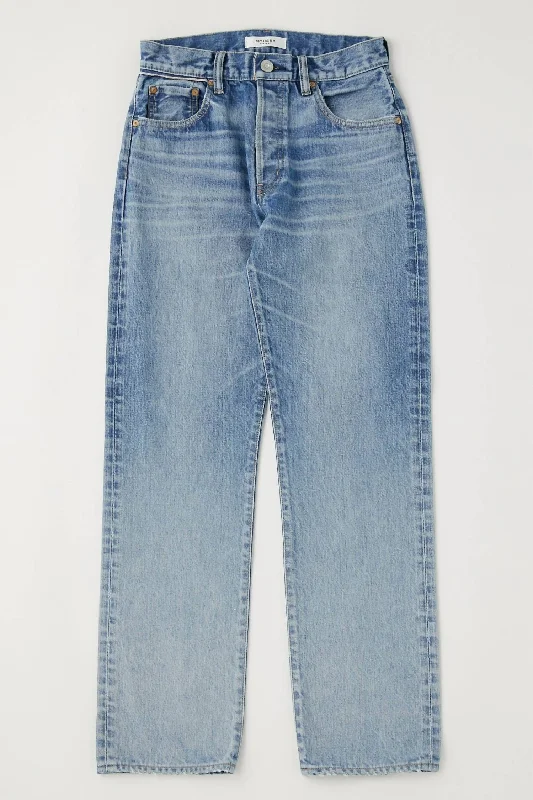 Shalen Straight Jean In Light Blue Stylish High-Waist Jeans
