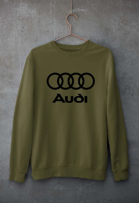 Audi Unisex Sweatshirt for Men/Women Hoodie with Magnetic Closure Innovative Modern
