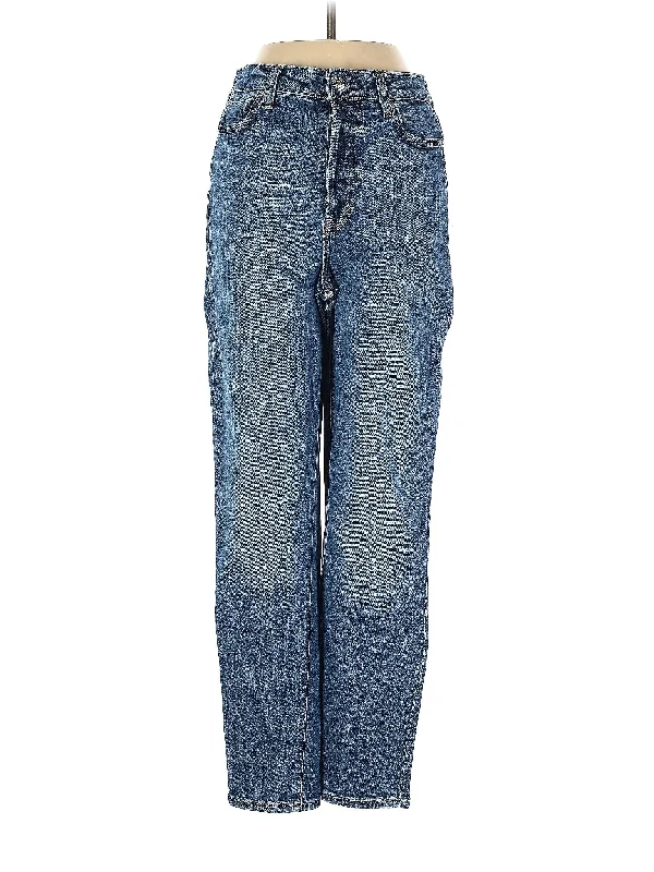 Jeans Comfortable Drawstring Waist Jeans