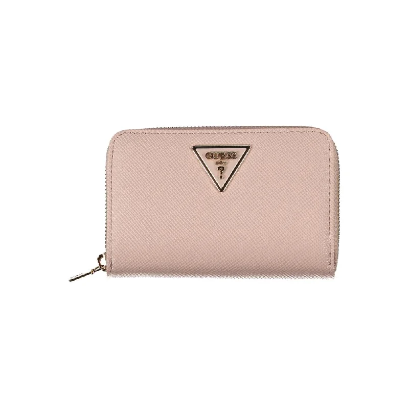 Guess Jeans Chic  Polyethylene Zip Women's Wallet Stylish Relaxed Fit Skinny Jeans