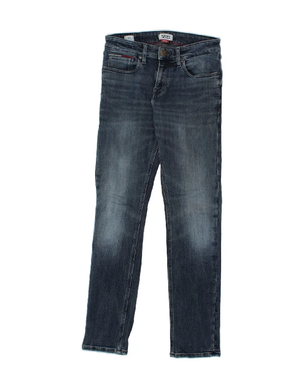 TOMMY HILFIGER Mens Scanton Slim Jeans W29 L32 Blue Cotton Fashionable Relaxed Fit Denim