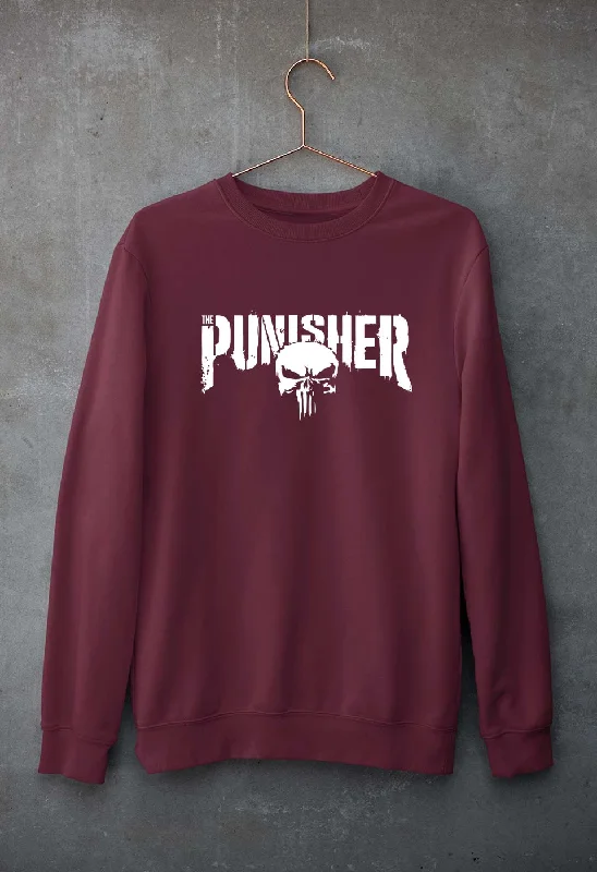 Punisher Unisex Sweatshirt for Men/Women Hoodie with Relaxed Fit Easy Casual