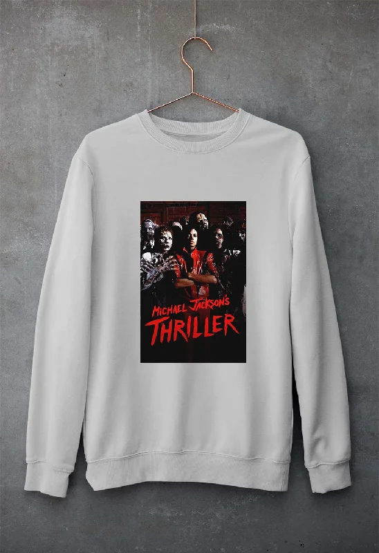 Thriller Unisex Sweatshirt for Men/Women Hoodie with Rhinestones Sparkly Elegant