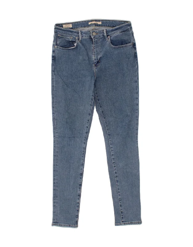 LEVI'S Womens 721 High Rise Skinny Jeans W31 L29 Blue Cotton Elegant Tapered Leg Denim LEVI'S Womens 721 High Rise Skinny Jeans W31 L29 Blue Cotton Elegant Tapered Leg Denim