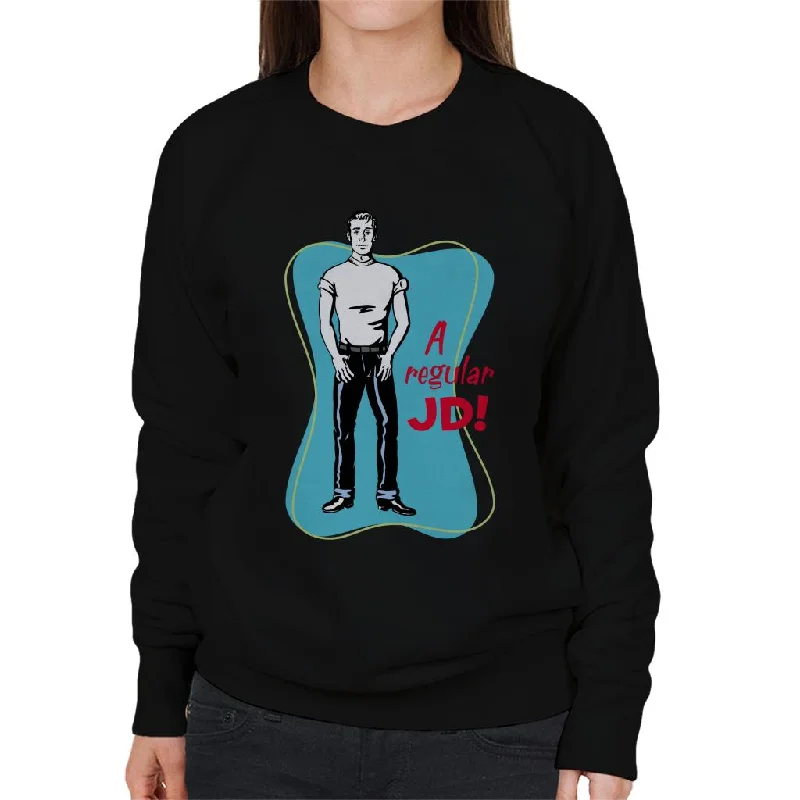 American Graffiti John A Regular JD Women's Sweatshirt Hoodie Crop Top Short Trendy