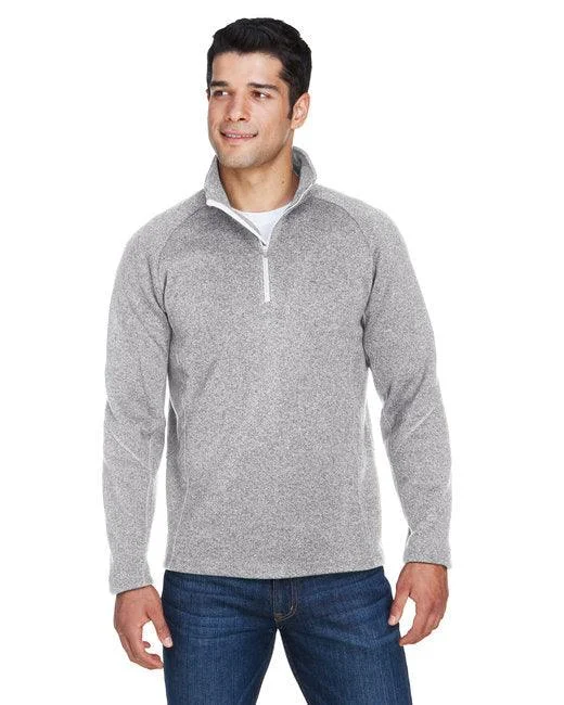 Devon & Jones Adult Bristol Sweater Fleece Quarter-Zip DG792 Terry Blend Velvet Blend Canvas Blend Devon & Jones Adult Bristol Sweater Fleece Quarter-Zip DG792 Terry Blend Velvet Blend Canvas Blend