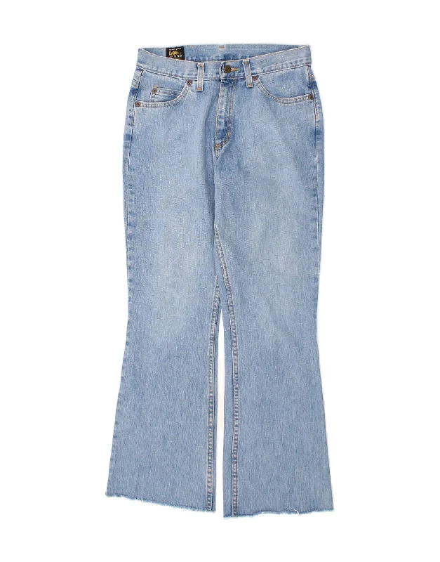 LEE Womens Bootcut Jeans W30 L30 Blue Cotton Comfortable Flare Leg Jeans