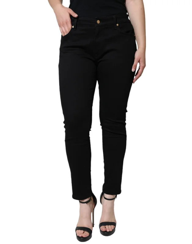 Dolce & Gabbana Cotton Stretch Skinny blue Women's Jeans Stylish Stone-Wash Denim Jeans Dolce & Gabbana Cotton Stretch Skinny blue Women's Jeans Stylish Stone-Wash Denim Jeans