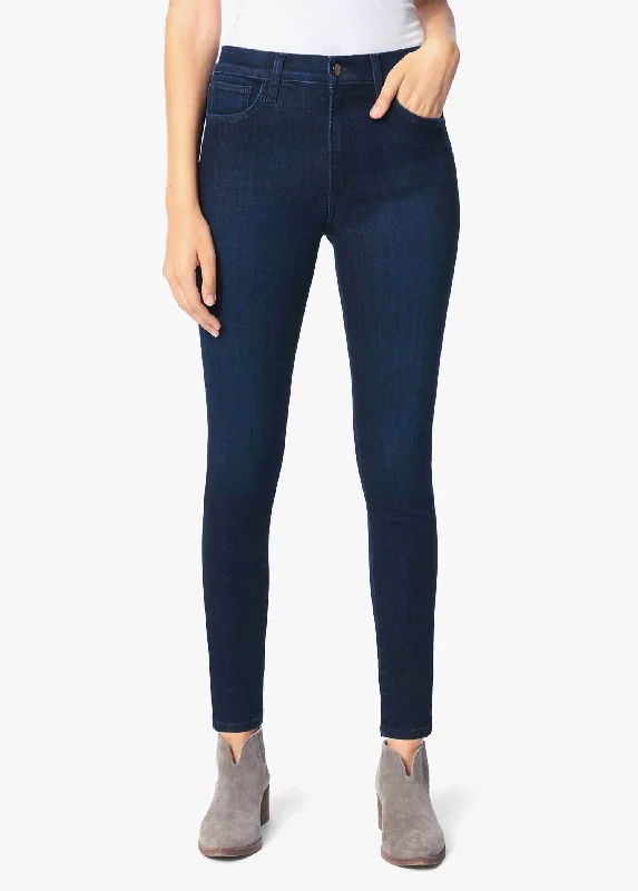 Charlie Hi Rise Skinny Ankle Jean In Sundown Stylish Acid-Wash Jeans