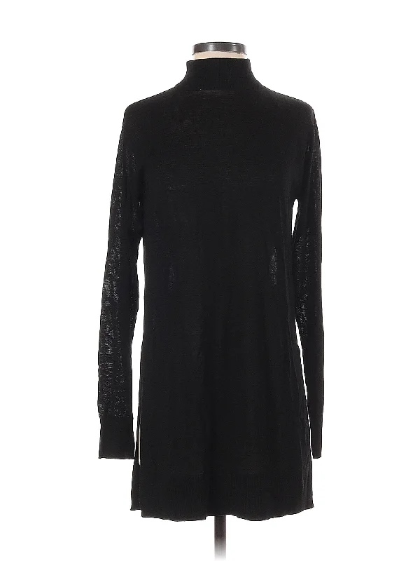 Pullover Sweater Mesh Blend Leather Blend Suede Blend
