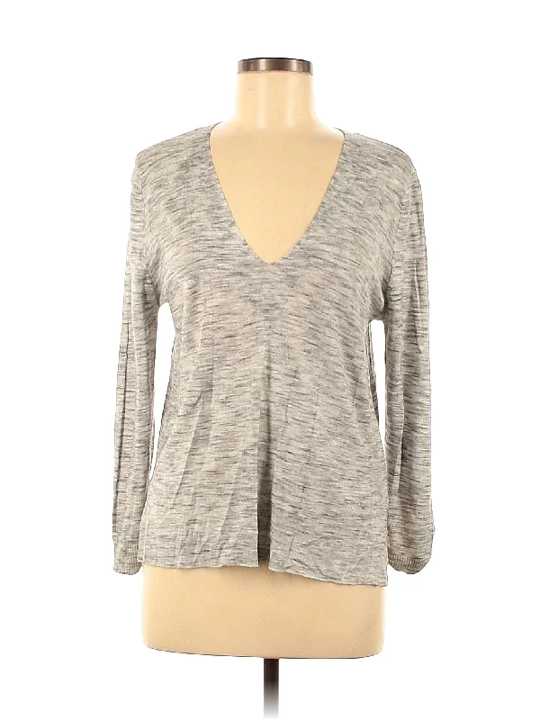 Pullover Sweater Cable Knit Ribbed Knit Lace Knit