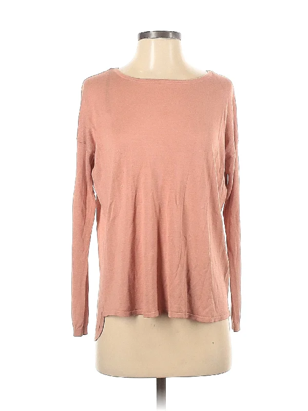 Pullover Sweater Chenille Blend Fleece Blend Nylon Blend