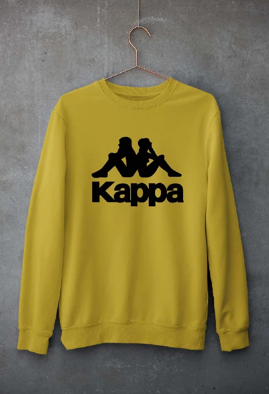 Kappa Unisex Sweatshirt for Men/Women Hoodie with Mesh Breathable Sporty