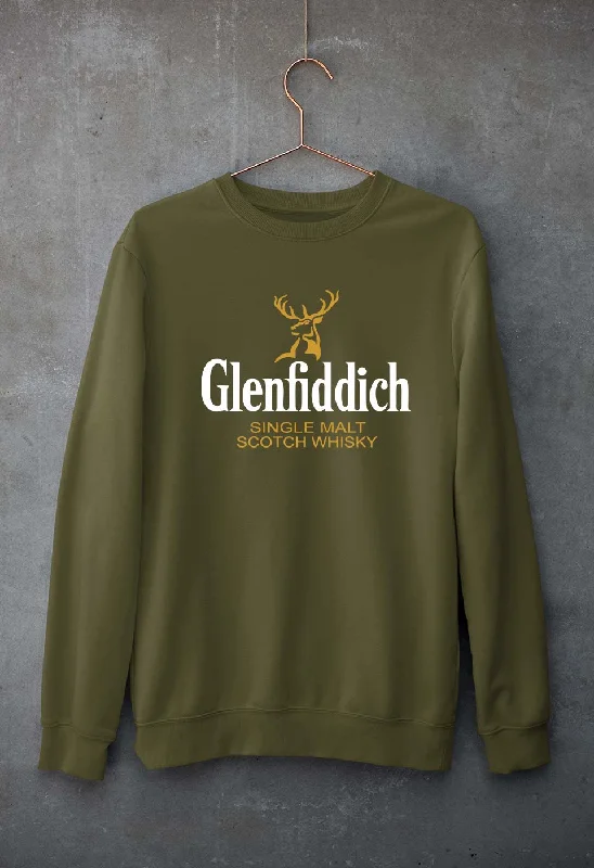 Glenfiddich Unisex Sweatshirt for Men/Women Hoodie with Crew Neck Simple Timeless