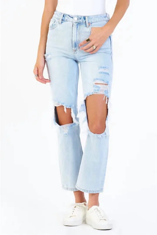 Jody High Rise Crop Destroyed Straight Jean In San Jose Fashionable White Denim Jeans Jody High Rise Crop Destroyed Straight Jean In San Jose Fashionable White Denim Jeans