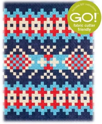 Sweater Weather Quilt Pattern BL2-230 - Paper Pattern Neon Metallic Matte