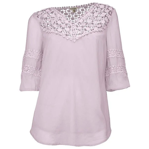 St. Martin Peasant Blouse Satin Bow Blouse