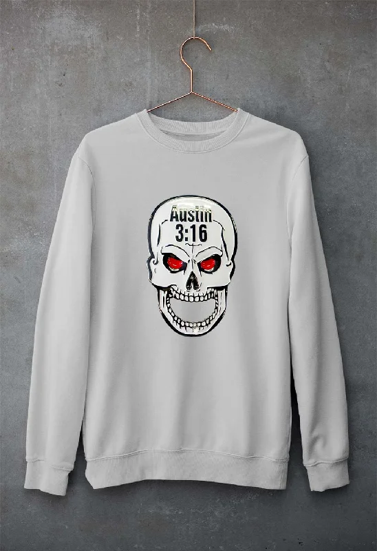 Stone Cold Steve Austin (WWE) Unisex Sweatshirt for Men/Women Hoodie with Crew Neck Simple Timeless