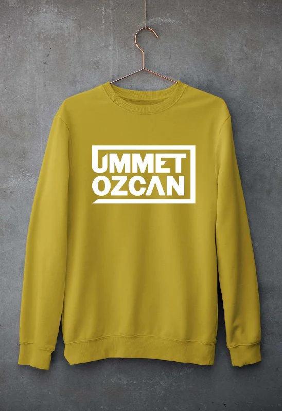 Ummet Ozcan Unisex Sweatshirt for Men/Women Hoodie with Hem Embroidery Detailed Premium