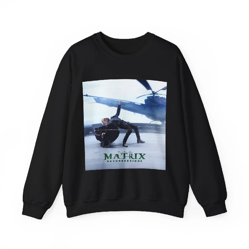 The Matrix Resurrections Unisex Sweatshirt Hoodie with Pastel Soft Subtle